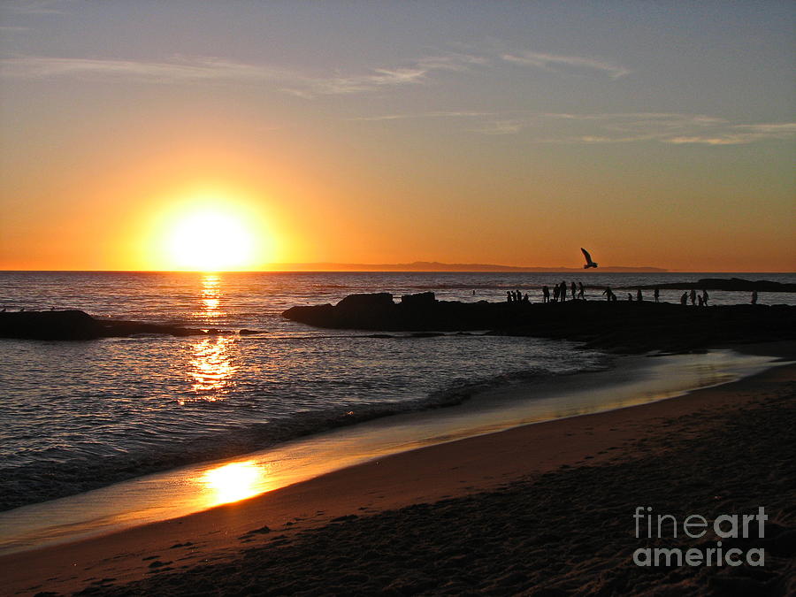 Laguna Beach Sunset I Photograph by Hao Aiken