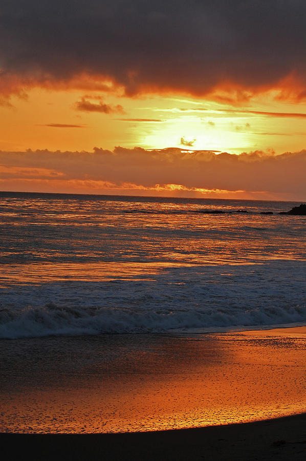 Laguna Beach Sunset Photograph by Jean Booth - Fine Art America