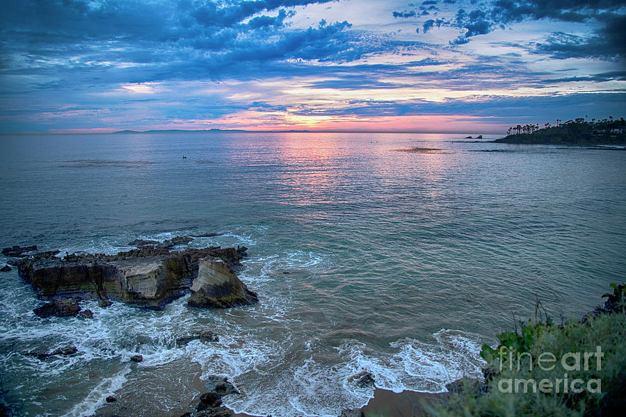 Laguna Beach Sunset Photograph by Mariola Bitner