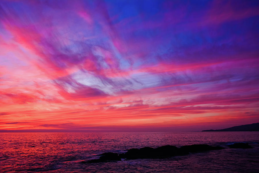 Laguna Beach Treasure Island Sunset Photograph by Kyle Hanson