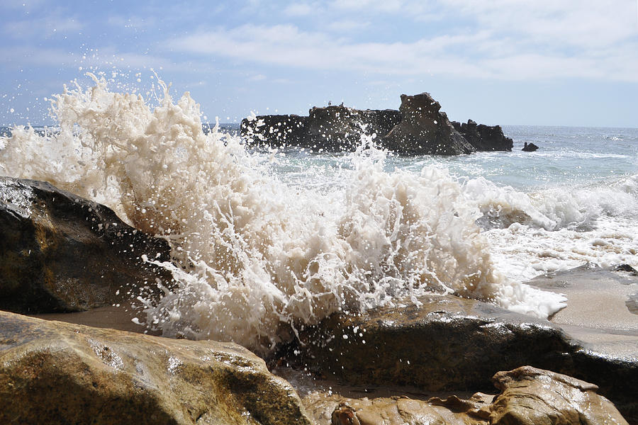 Laguna Beach Waves Photograph by Kyle Hanson