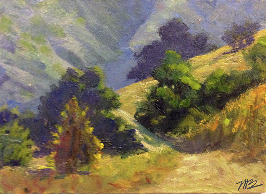 Laguna Canyon Trail Painting