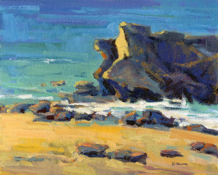 Laguna Rocks 2 Painting