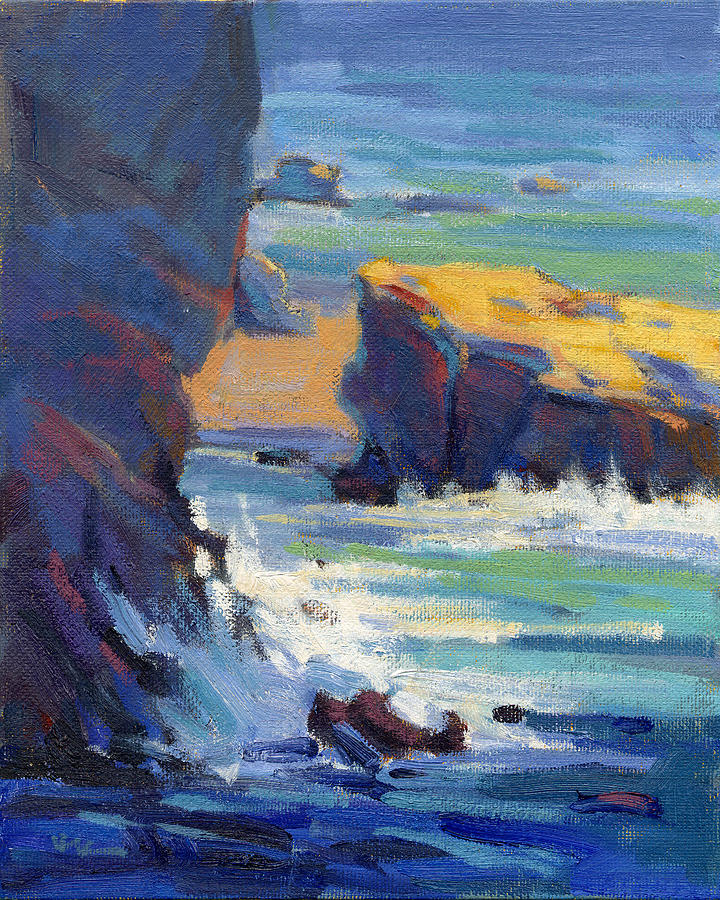 Laguna Rocks Painting