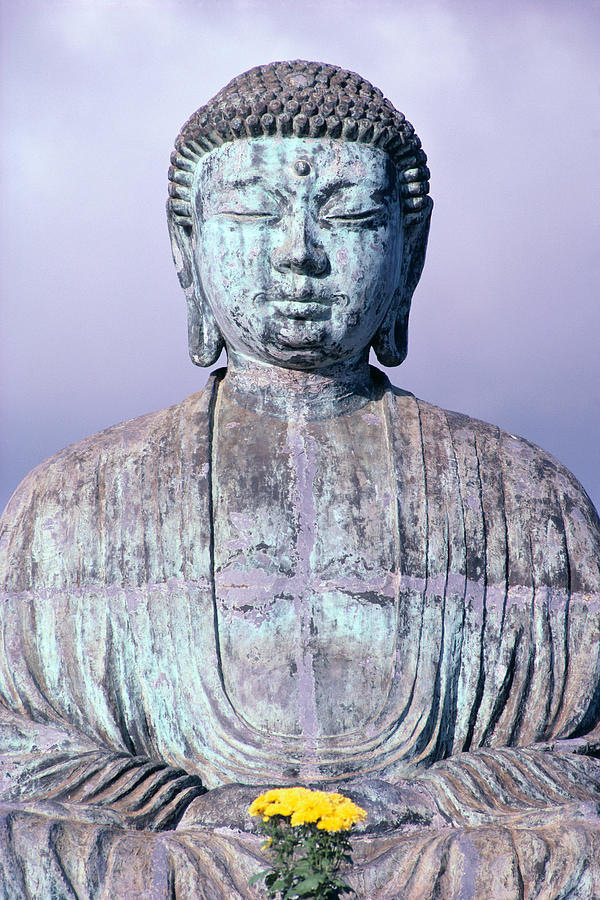Lahaina Buddha At Jodo  Photograph by Greg Vaughn - Printscapes