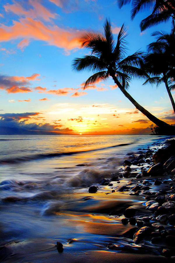 Lahaina sunset Photograph by Frank Baranik - Fine Art America