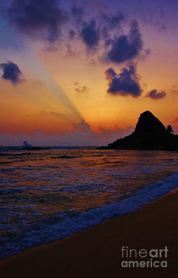 Lahilahi Beach Sunset  Photograph by Craig Wood