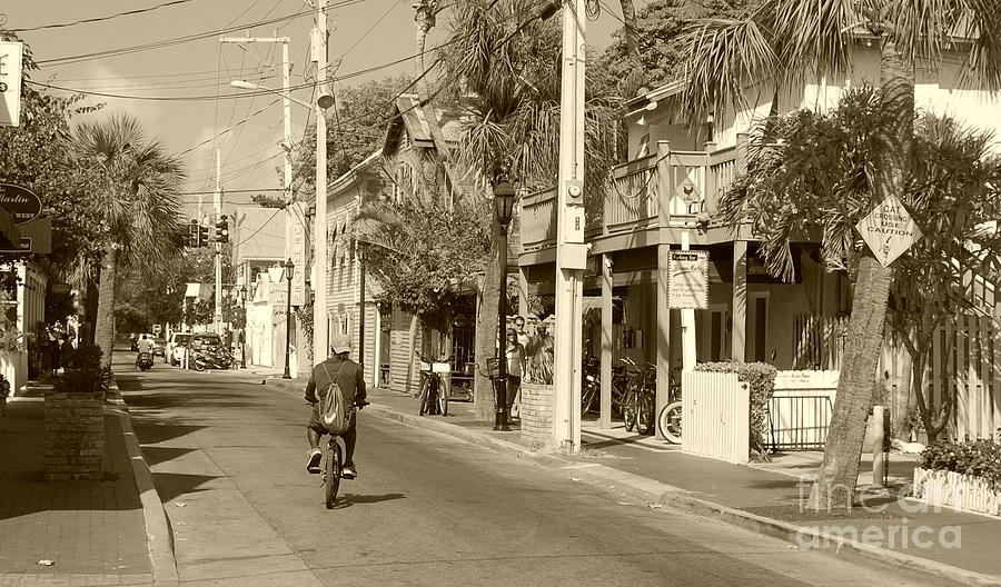 Vintage Photograph - Laid Back Key West by Debbi Granruth