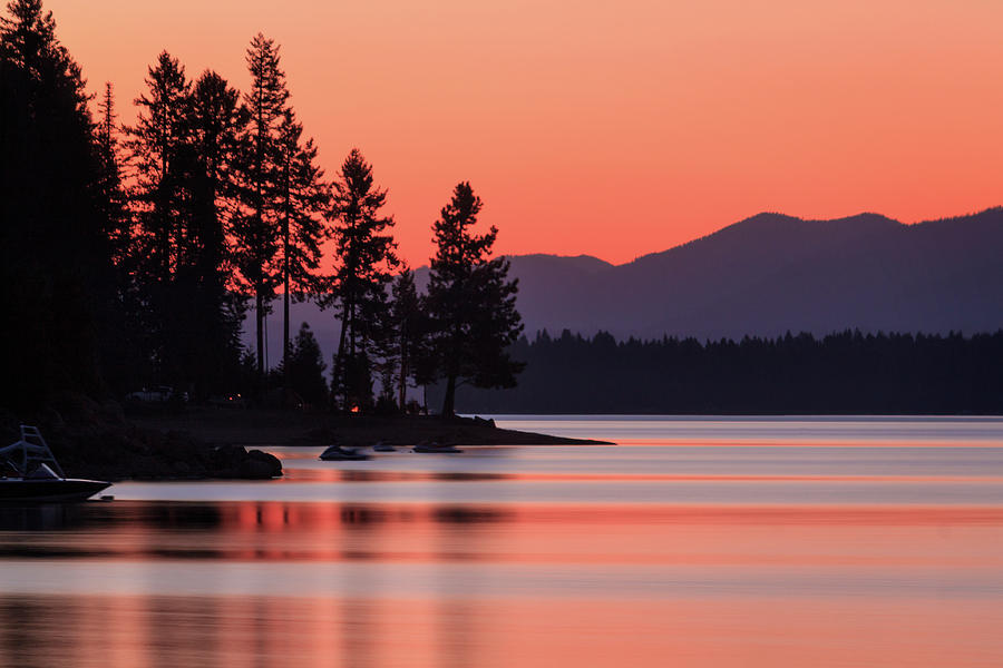 Lake Almanor Twilight Photograph by James Eddy