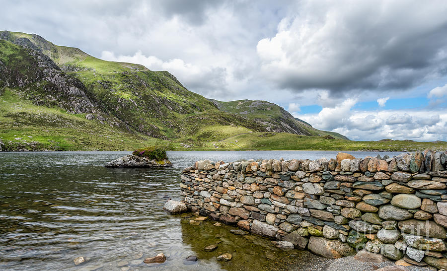 Lake at Idwal Photograph by Adrian Evans