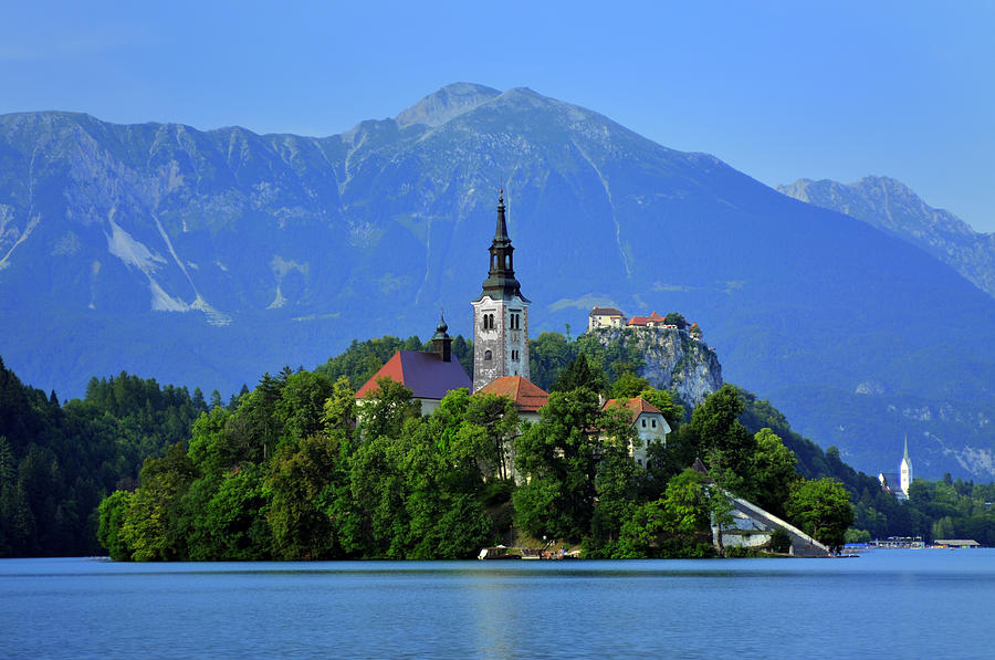 Lake Bled Slovenia Photograph by Don Wolf