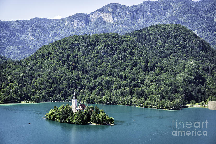 Lake Bled Tourist Boat Photograph by Timothy Hacker