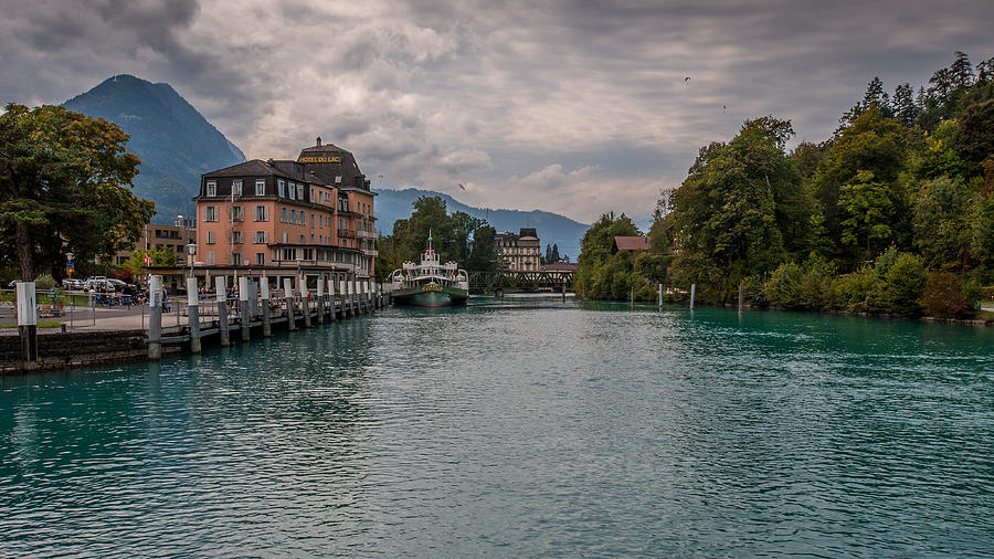 Lake Brienz Switzerland Photograph by Brenda Jacobs