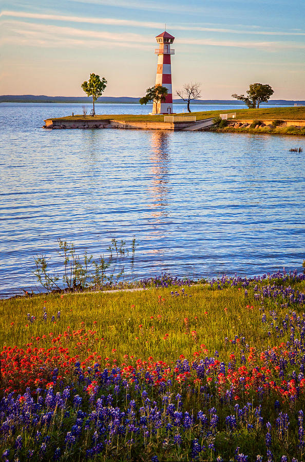 Lake Buchanan Lighthouse Photograph by Lynn Bauer