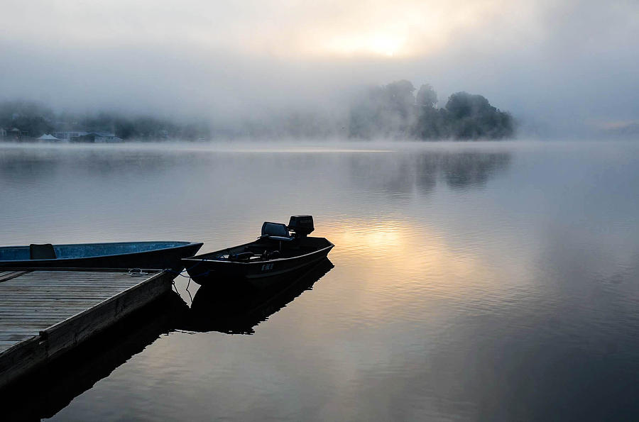 Lake Calm Photograph by Chuck Brown