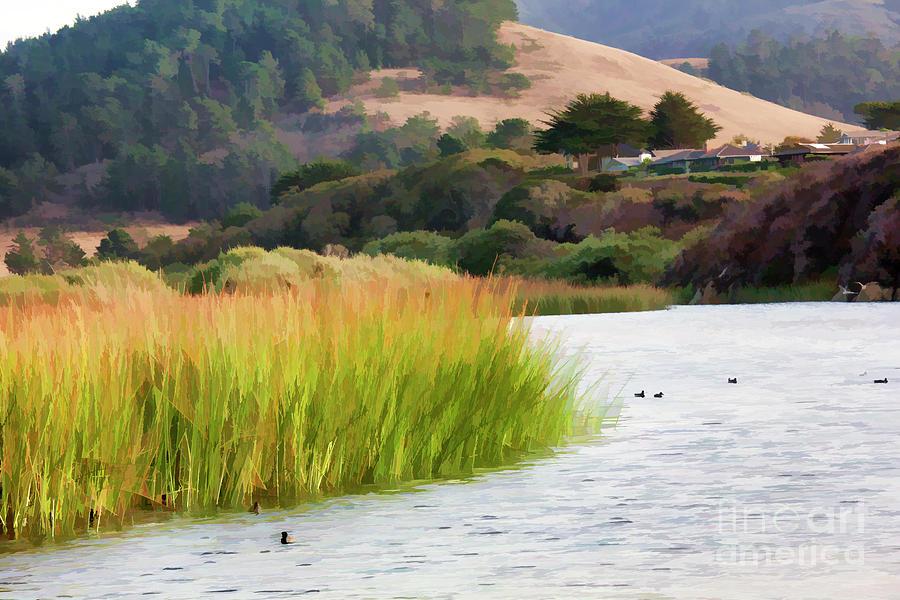 Lake Carmel Landscape  Photograph by Chuck Kuhn