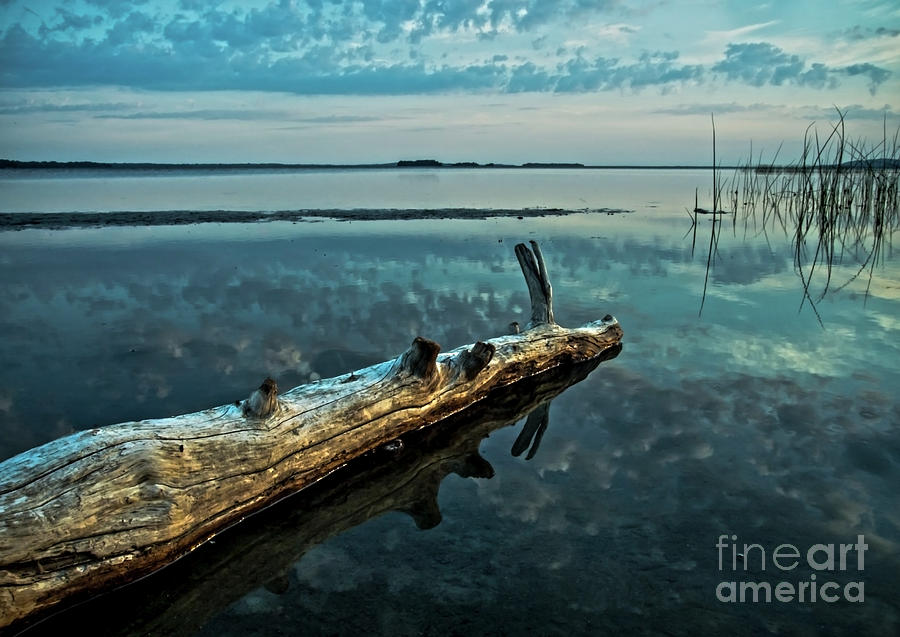 Lake Champlain Vermont - Serene Reflections Photograph by James Aiken