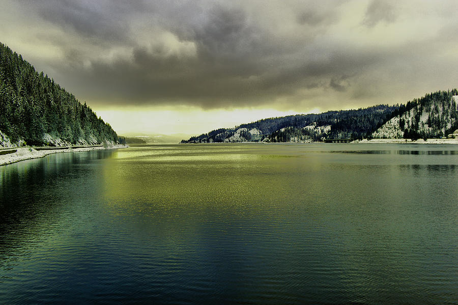 Lake Coeur d Alene Photograph by Jeff Swan