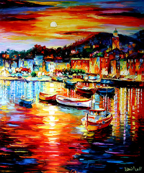 Impressionism Painting - Lake Como by Daniel Wall