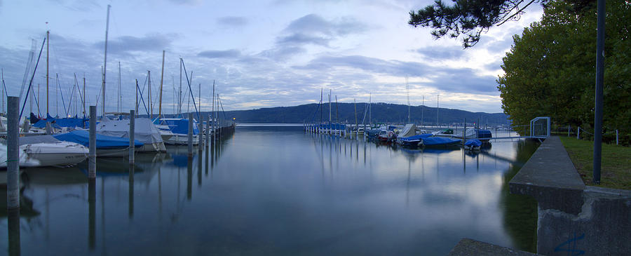 Lake Constance Evening Photograph by Marc Huebner