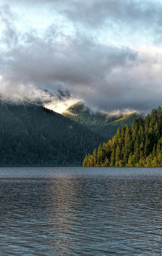 Lake Crescent Eve Photograph by Michael Hope