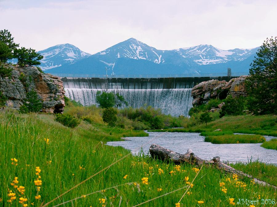 Lake DeWeese Dam Colorado Photograph by Jennifer Myers - Fine Art America