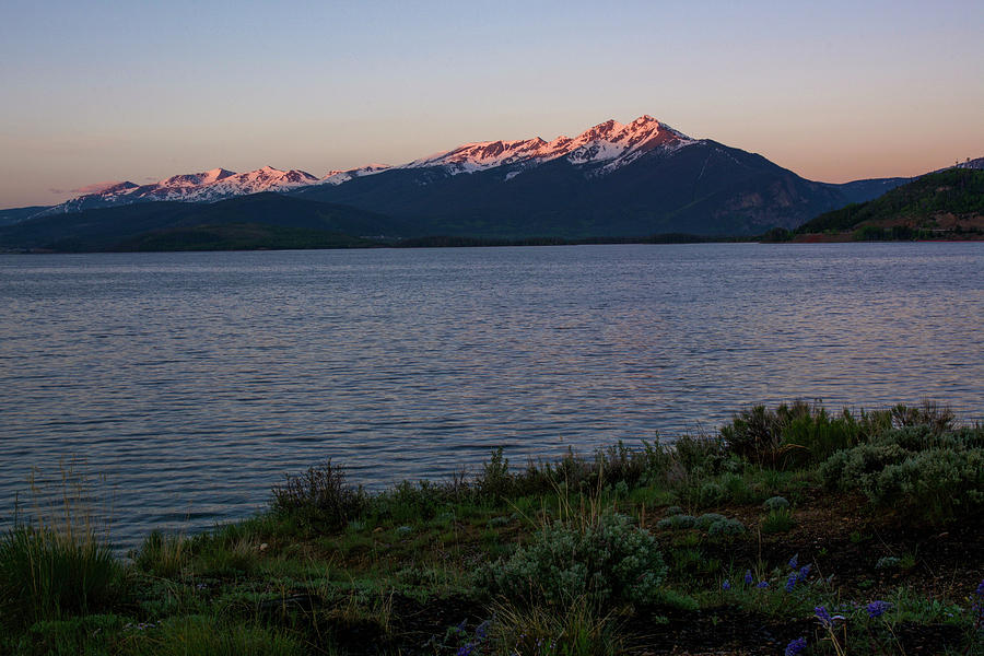 Lake Dillon Sunrise Photograph by Aaron Spong