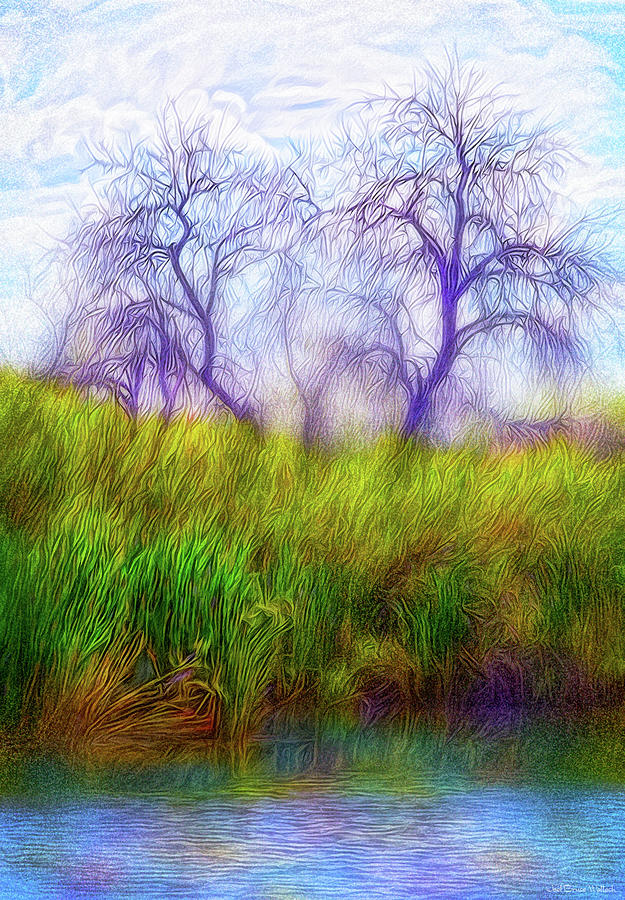 Lake Dream Peace Digital Art by Joel Bruce Wallach