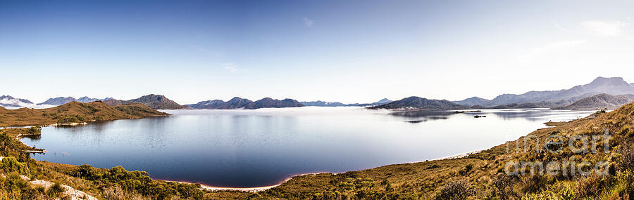 Panoramic Photograph - Lake Edgar Dam Southwest Tasmania by Jorgo Photography - Wall Art Gallery Panoramic Photograph - Lake Edgar Dam Southwest Tasmania by Jorgo Photography - Wall Art Gallery