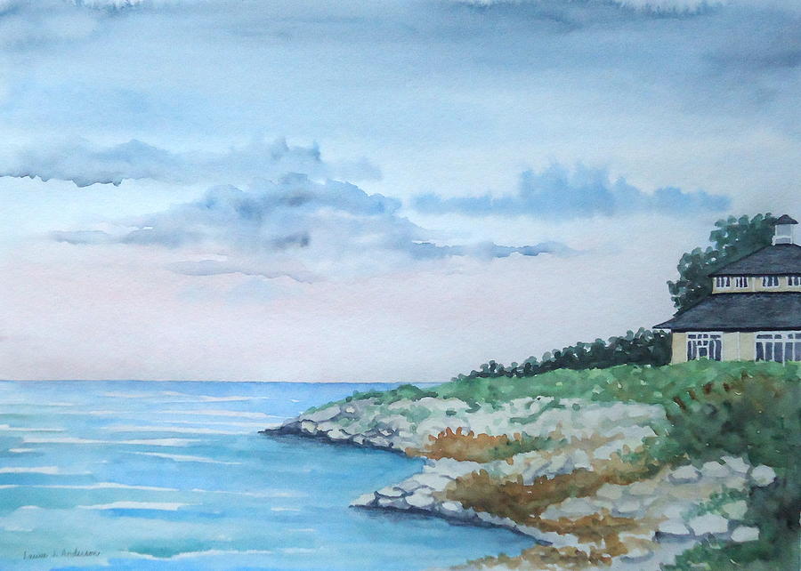 Lake Erie Painting by Laurie Anderson