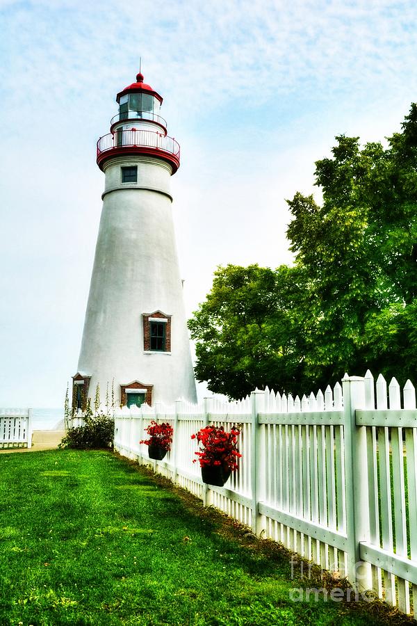Lake Erie Lighthouse Photograph by Mel Steinhauer