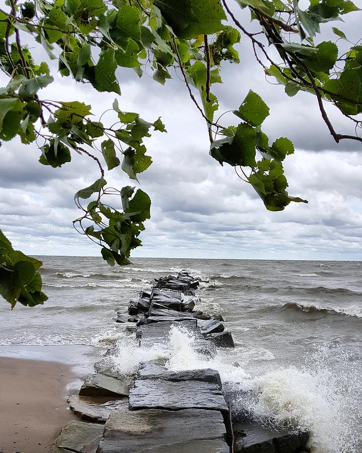 Beach Photograph - Lake Erie by Yazid Ismail Beach Photograph - Lake Erie by Yazid Ismail