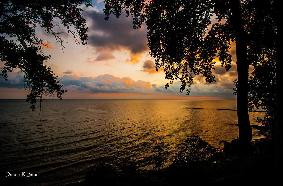 Lake Erie Sunrise Photograph By Dennis Bean