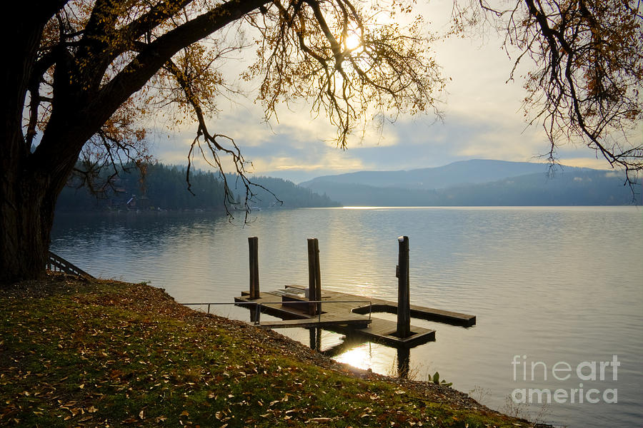Waterscape Photograph - Lake Escape by Idaho Scenic Images Linda Lantzy