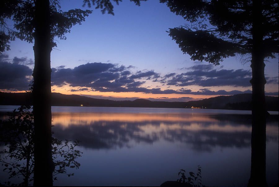 Lake Francis Twilight Photograph by John Burk