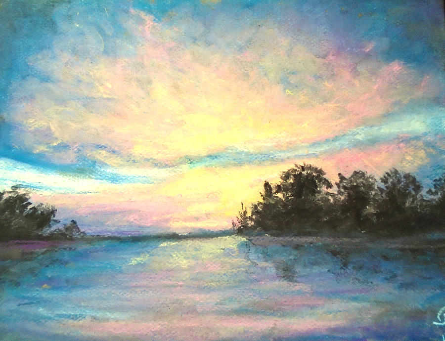 Lake Freedom Painting by Jen Shearer