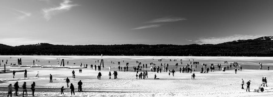 Winter Photograph - Lake Fun by Angus HOOPER III