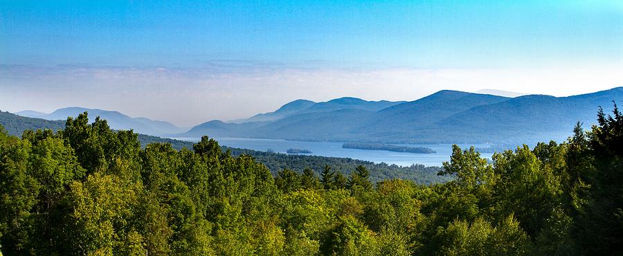 Lake George, NY and the Adirondack Mountains Photograph by Brian Caldwell