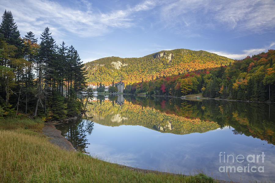 Mountain Photograph - Lake Gloriette - Dixville New Hampshire by Erin Paul Donovan