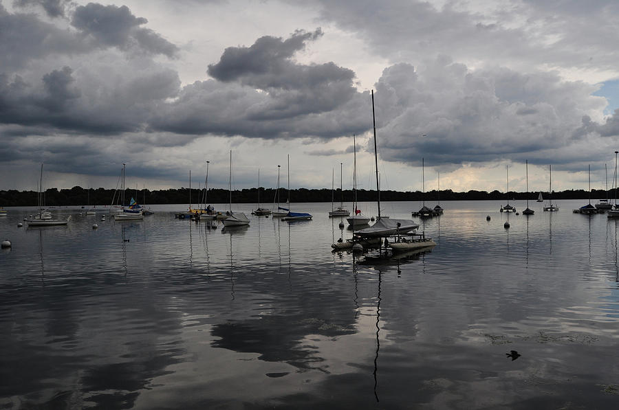 Boat Photograph - Lake Harriet by Senthil Subramanian