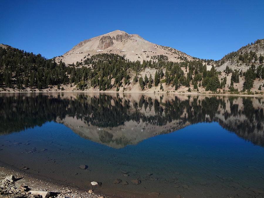 Lake Helen Daytime Reflections Photograph by Kristina Lammers | Fine ...