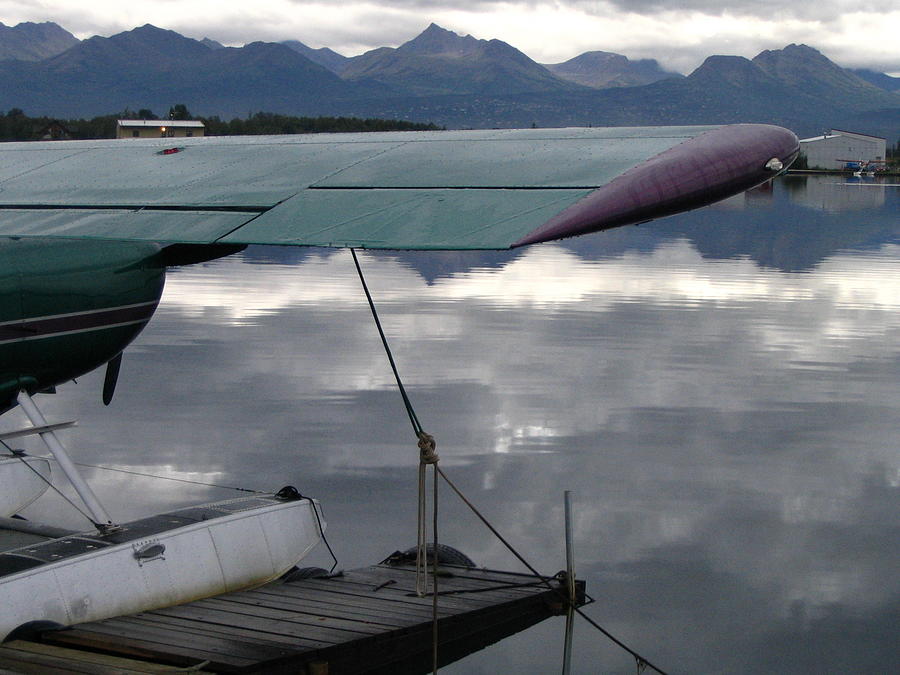 Lake Hood - Anchorage, Alaska Photograph by Annekathrin Hansen