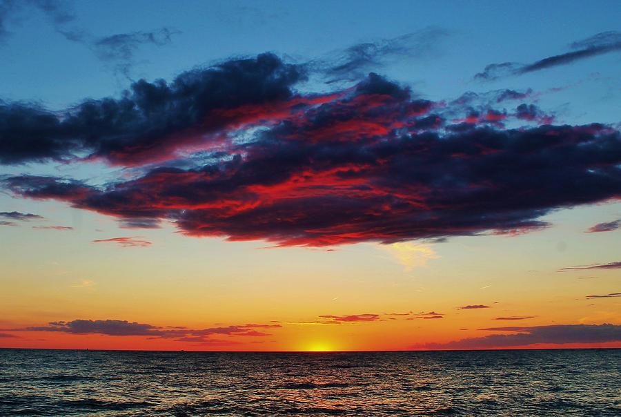 Lake Huron Sunset Photograph by Karl Anderson