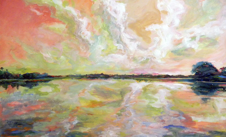 Lake Ida Dreams Painting by Patricia Maguire