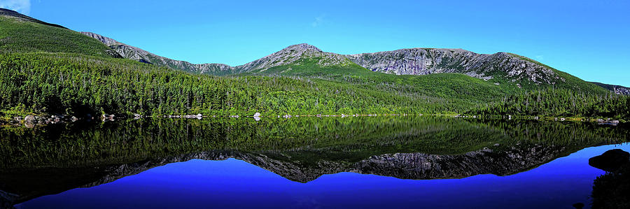Lake in Maine Panorama Photograph by Doolittle Photography and Art