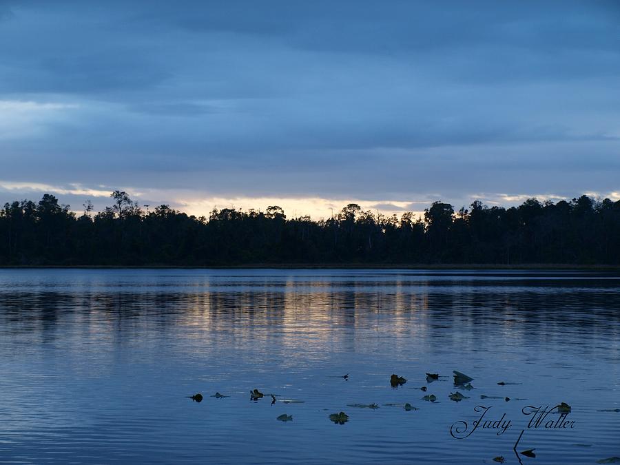 Blues Photograph - Lake Jeffords Blues by Judy  Waller