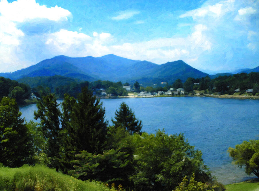 Lake Junaluska NC Digital Art by Flees Photos