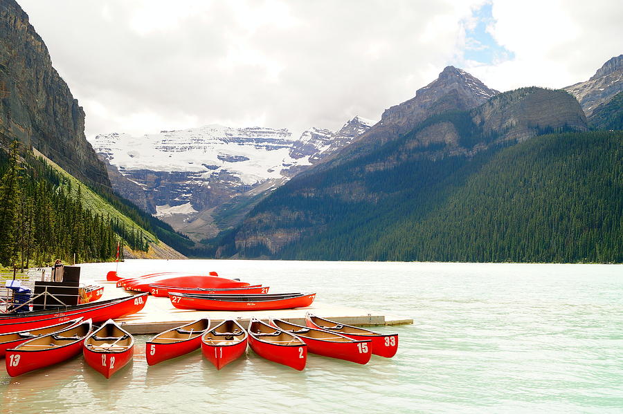 Lake Louise Photograph by Beth Collins