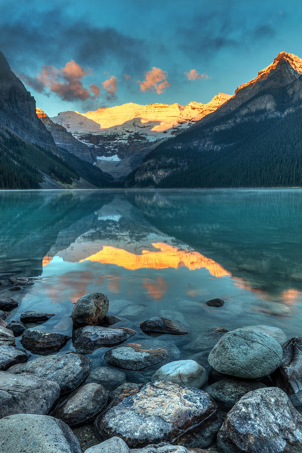 Banff National Park Photograph - Lake Louise Sunrise by Pierre Leclerc Photography
