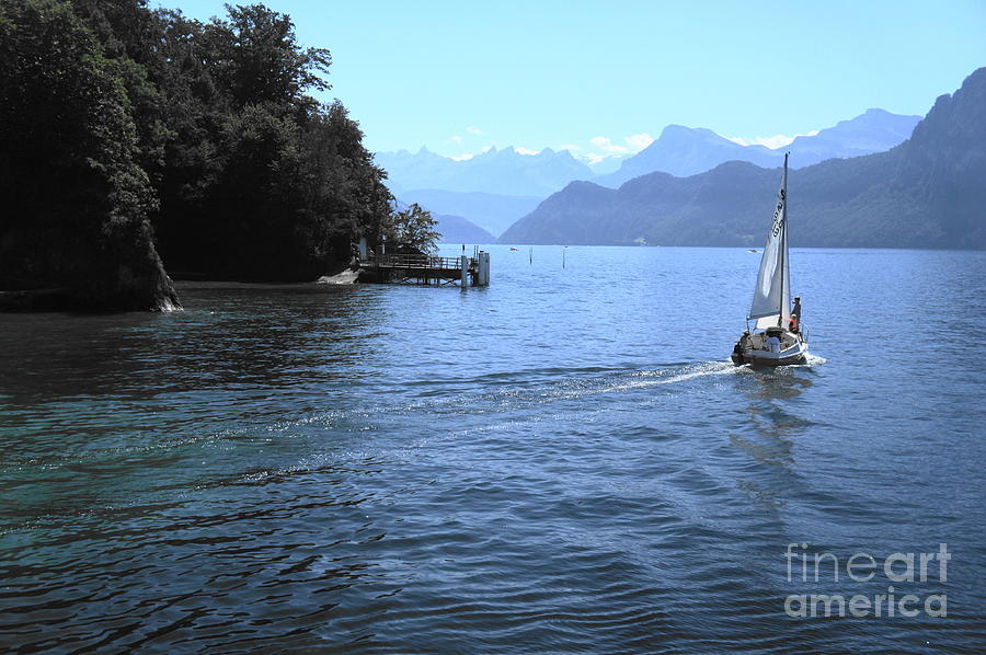 Lake Lucerne Photograph by Therese Alcorn